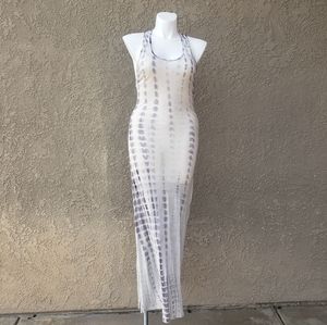 L.A. + JO Maxi Tie Dye Dress Size S buuuut